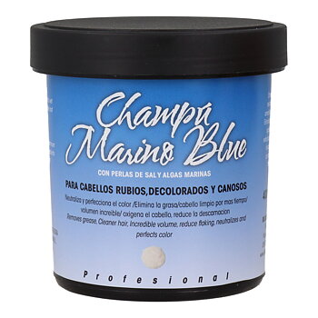 Schampo för blont eller gått hår Belkos Marino Blue 400 g