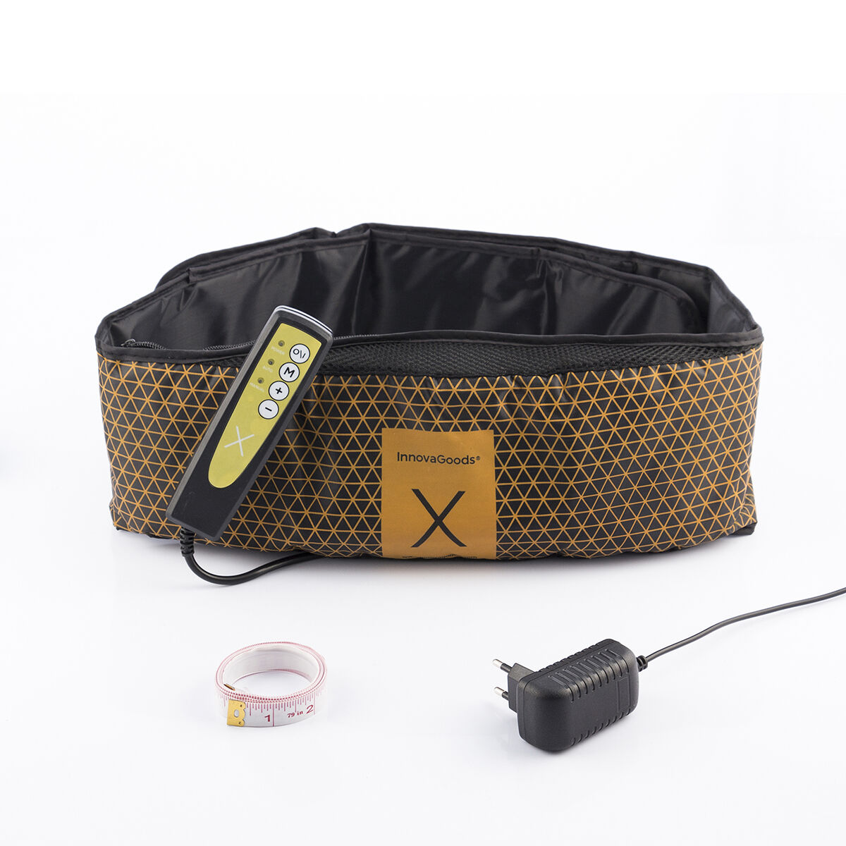 Vibrerande Bälte Abdo Extra Large X InnovaGoods - 26