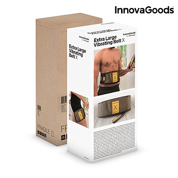 Vibrerande Bälte Abdo Extra Large X InnovaGoods