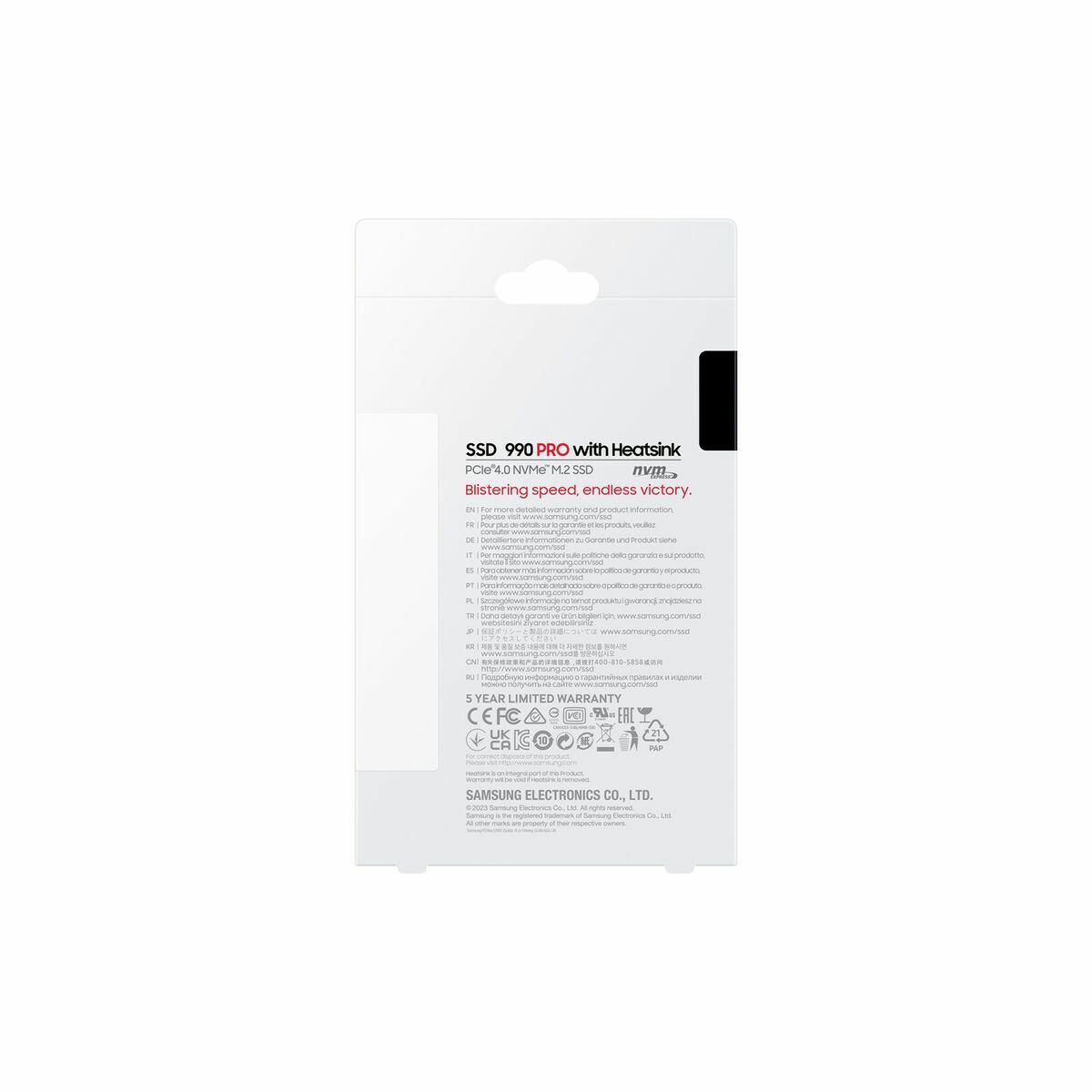 Hårddisk Samsung MZ-V9P1T0GW PCI Express 3.0 V-NAND MLC 1 TB SSD - 3