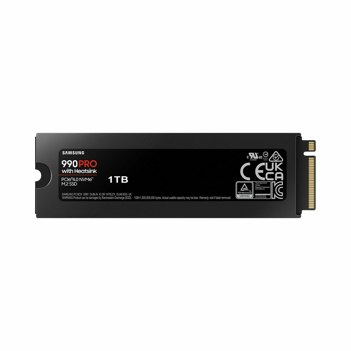 Hårddisk Samsung MZ-V9P1T0GW PCI Express 3.0 V-NAND MLC 1 TB SSD - 10