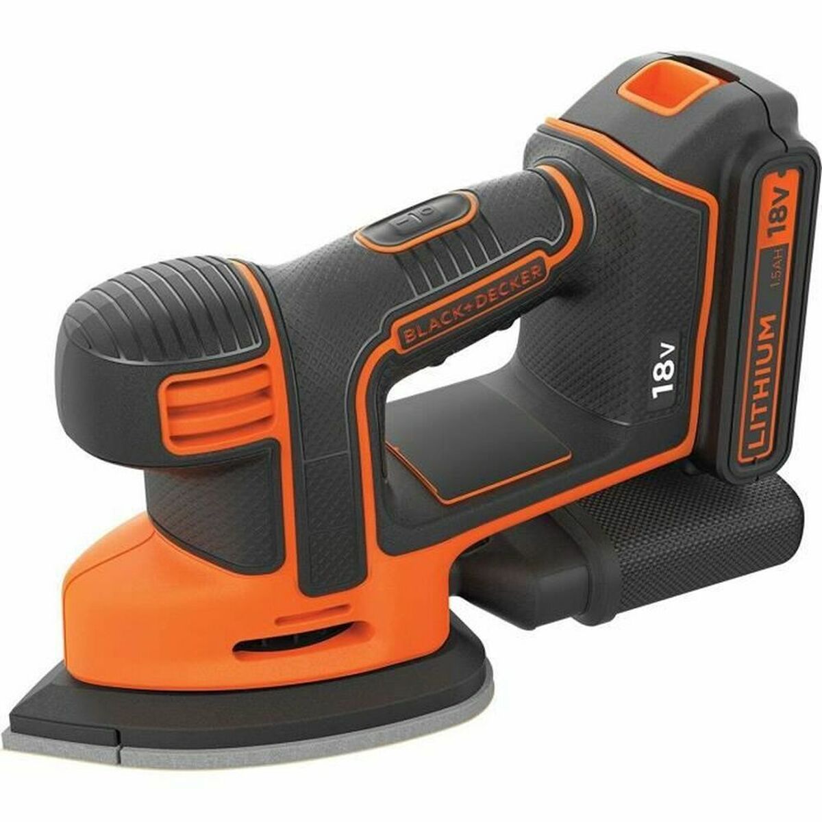 Excenterslip med slumpmässig bana Black & Decker BDCDS18N-XJ 18 V