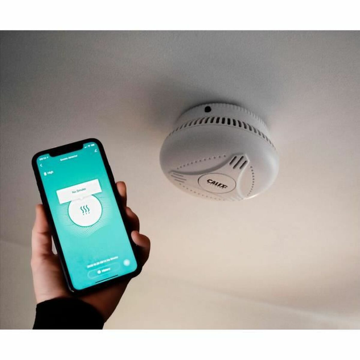 Rökdetektor Calex Wi-Fi 2.4 GHz - 2