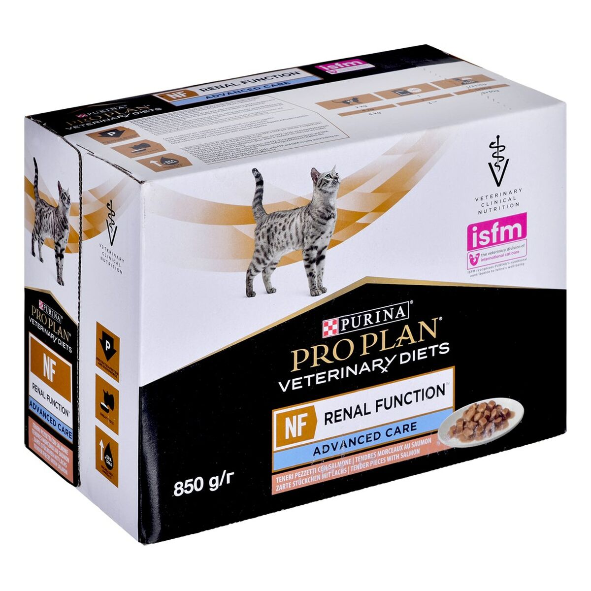 Kattmat Purina Feline Veterinary Diets NF Renal Function Lax 10 x 85 g - 4