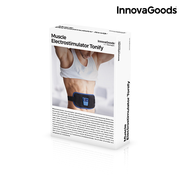 Bälte med Elektrisk Muskelstimulator Belton InnovaGoods - 3