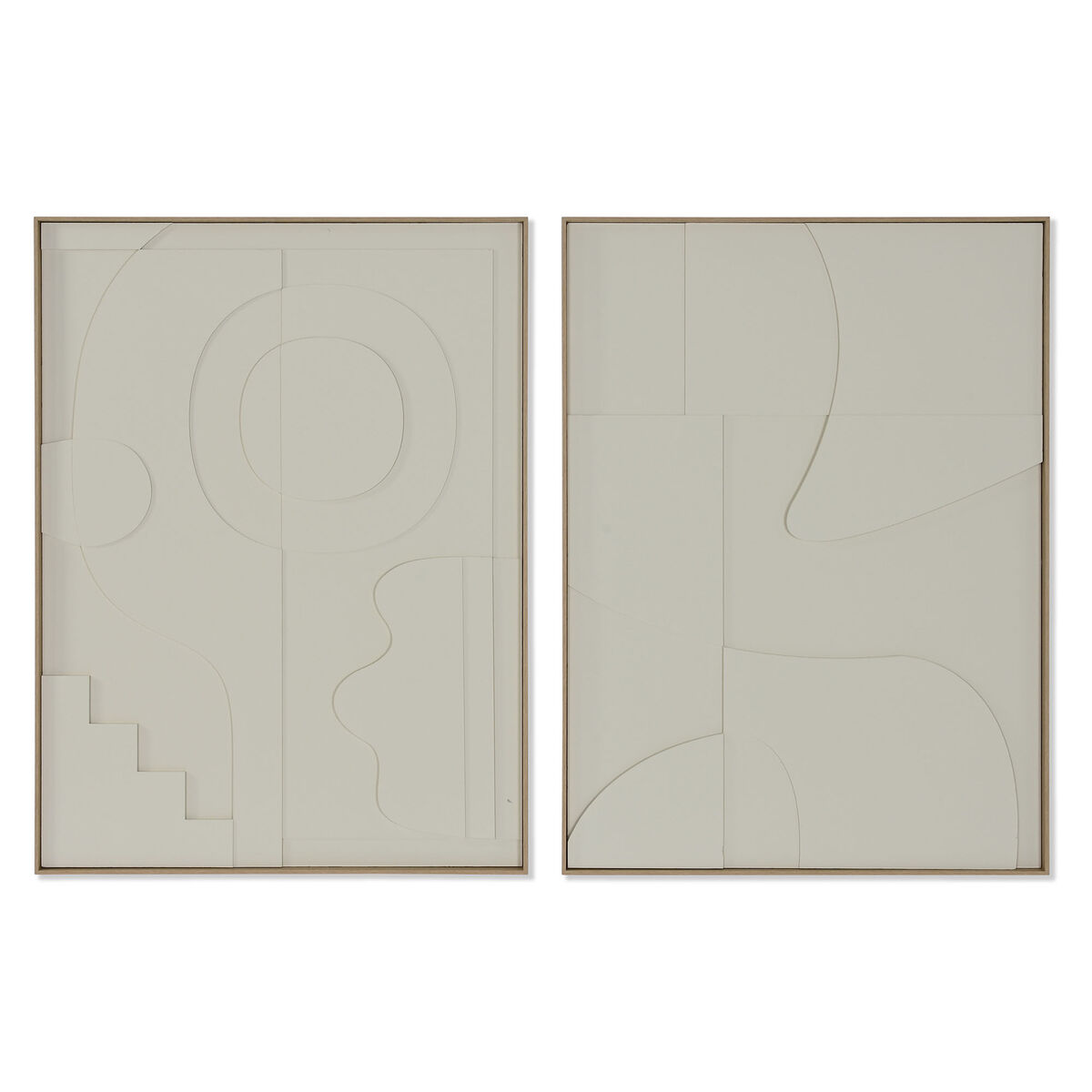 Tavla Home ESPRIT Papper polystyren 75 x 4 x 100 cm