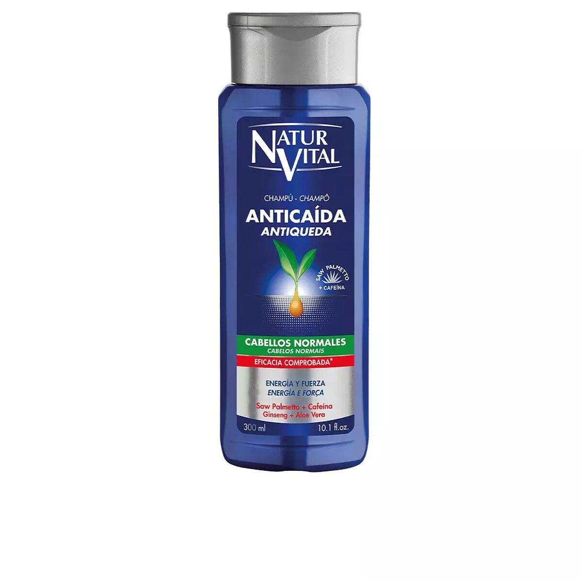 Anti-Håravfall schampo Naturvital Champu Anticaida 300 ml Normalt hår