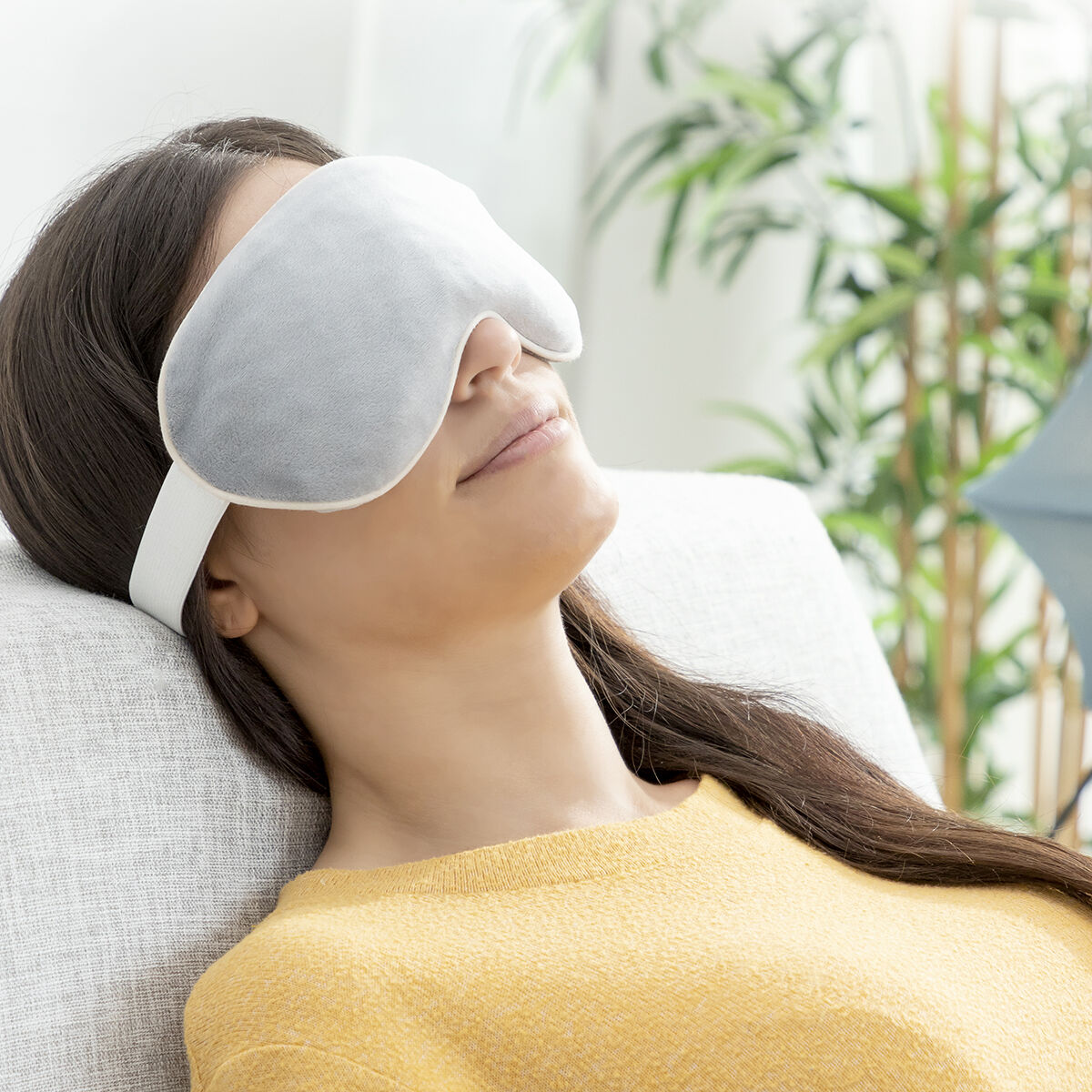 Avkopplande uppvärmningsbar mask Clamask InnovaGoods - 13