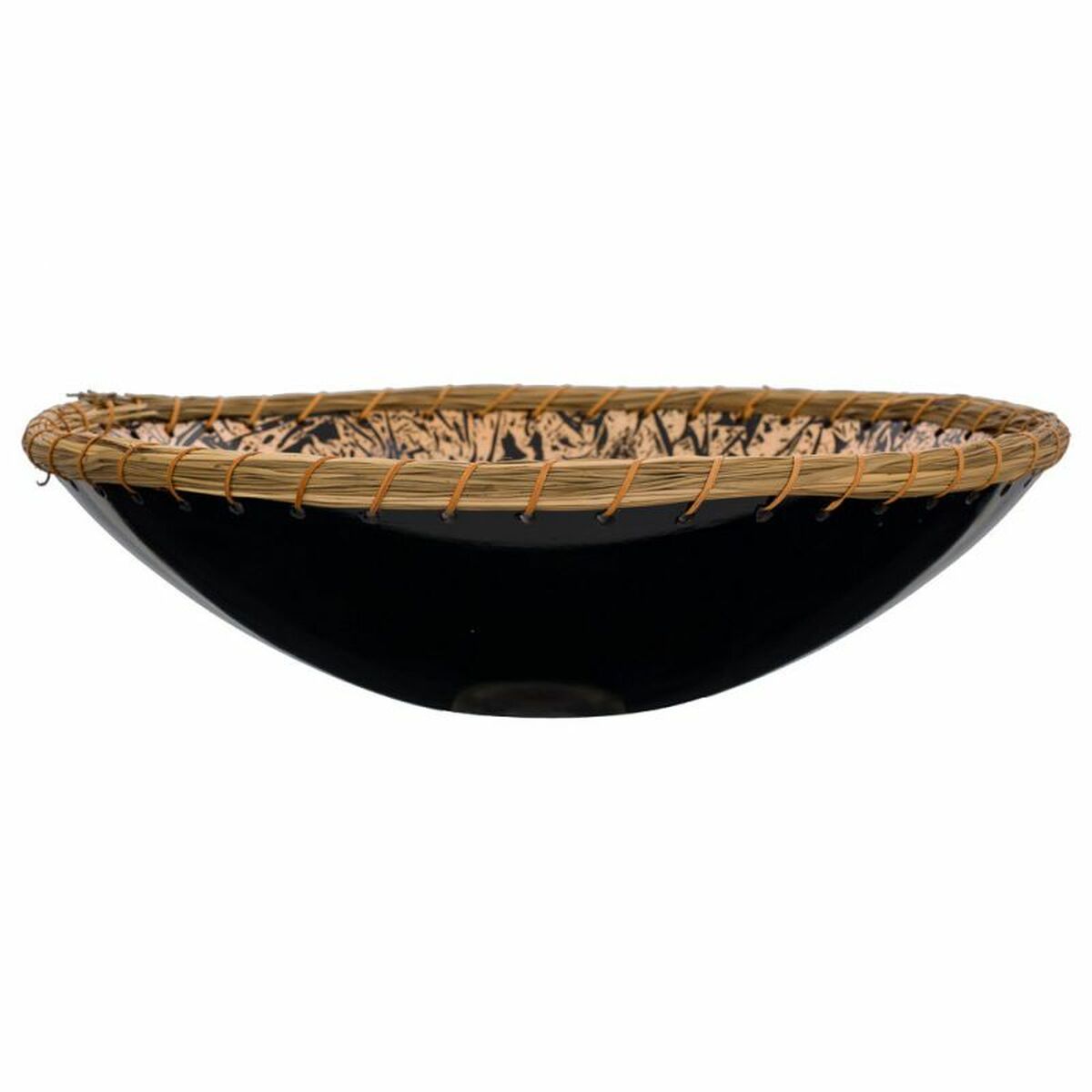 Bordsdekoration Alexandra House Living Svart Gyllene Silvrig Keramik 37 x 11 x 37 cm - 3