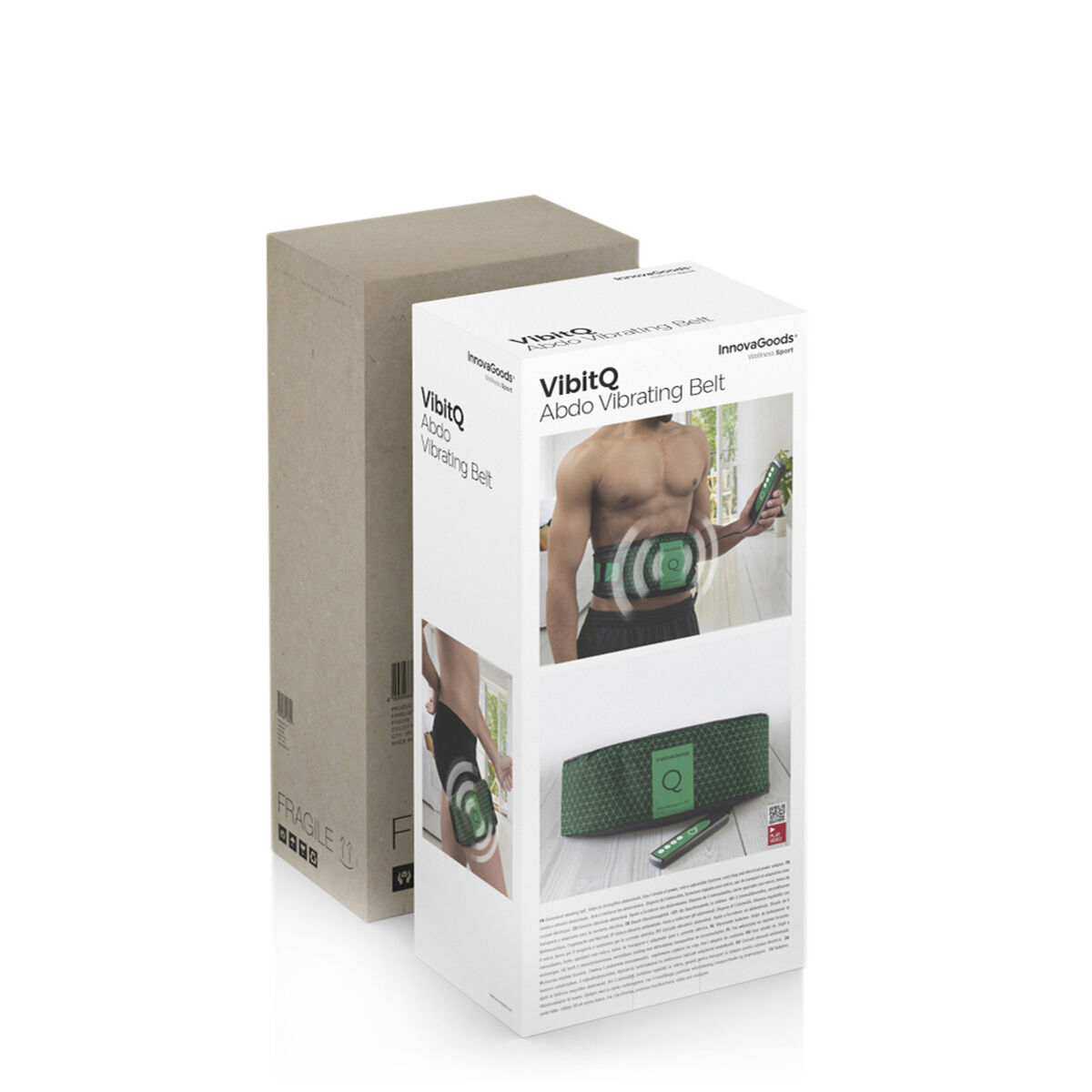 Vibrerande Bälte Abdo VibitQ InnovaGoods - 23