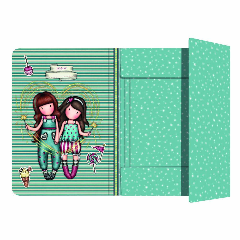 Folder Gorjuss Fireworks A4 Rödbrun (24.8 x 9 x 33.4 cm) - 2