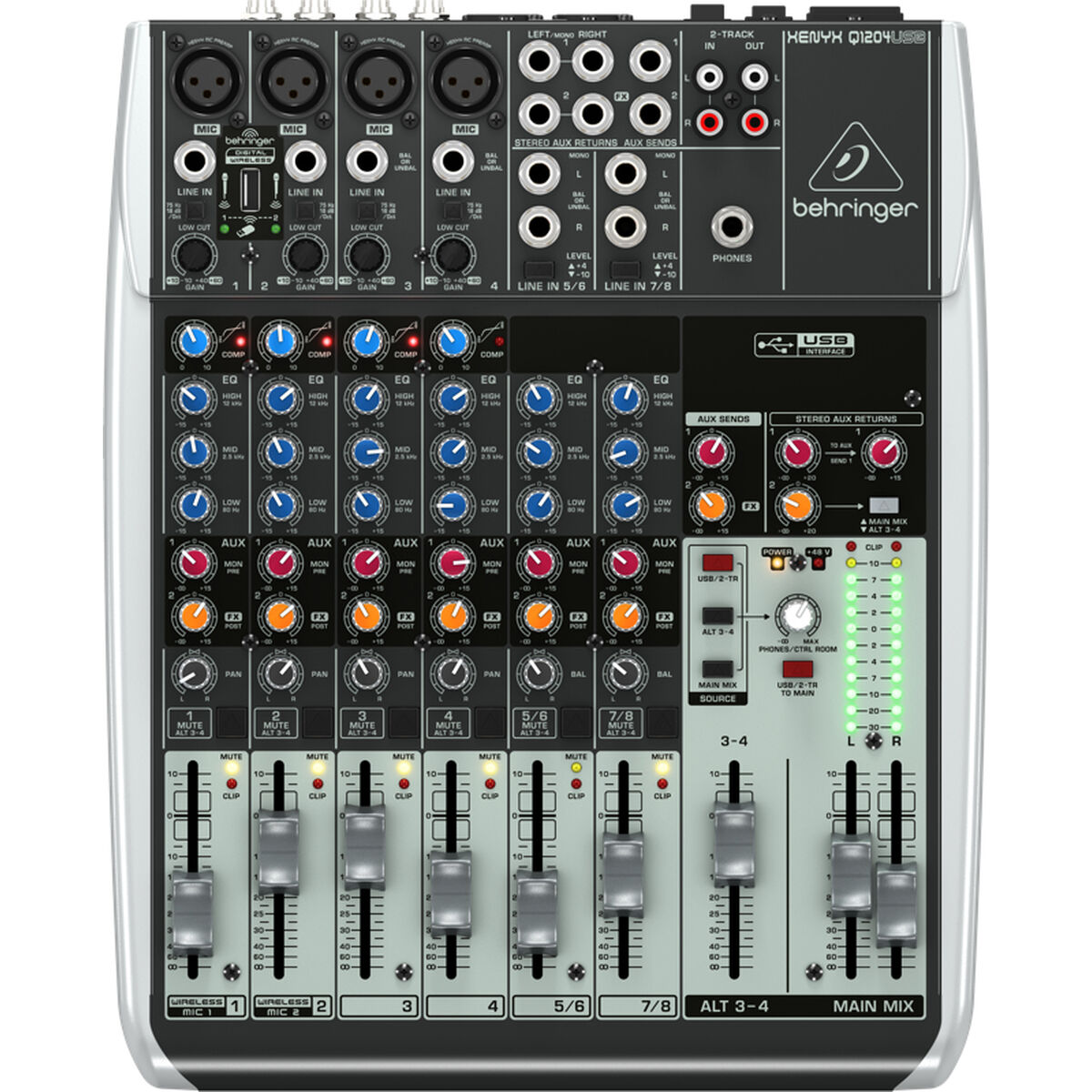 Mixerbord Behringer Q1204USB