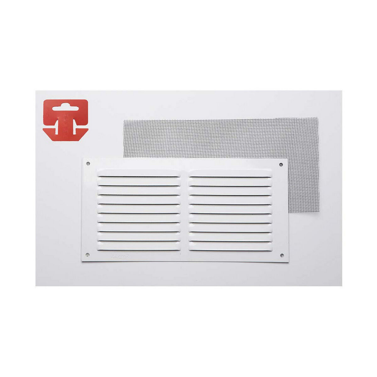 Ventilationsgaller Fepre Vit Myggnät