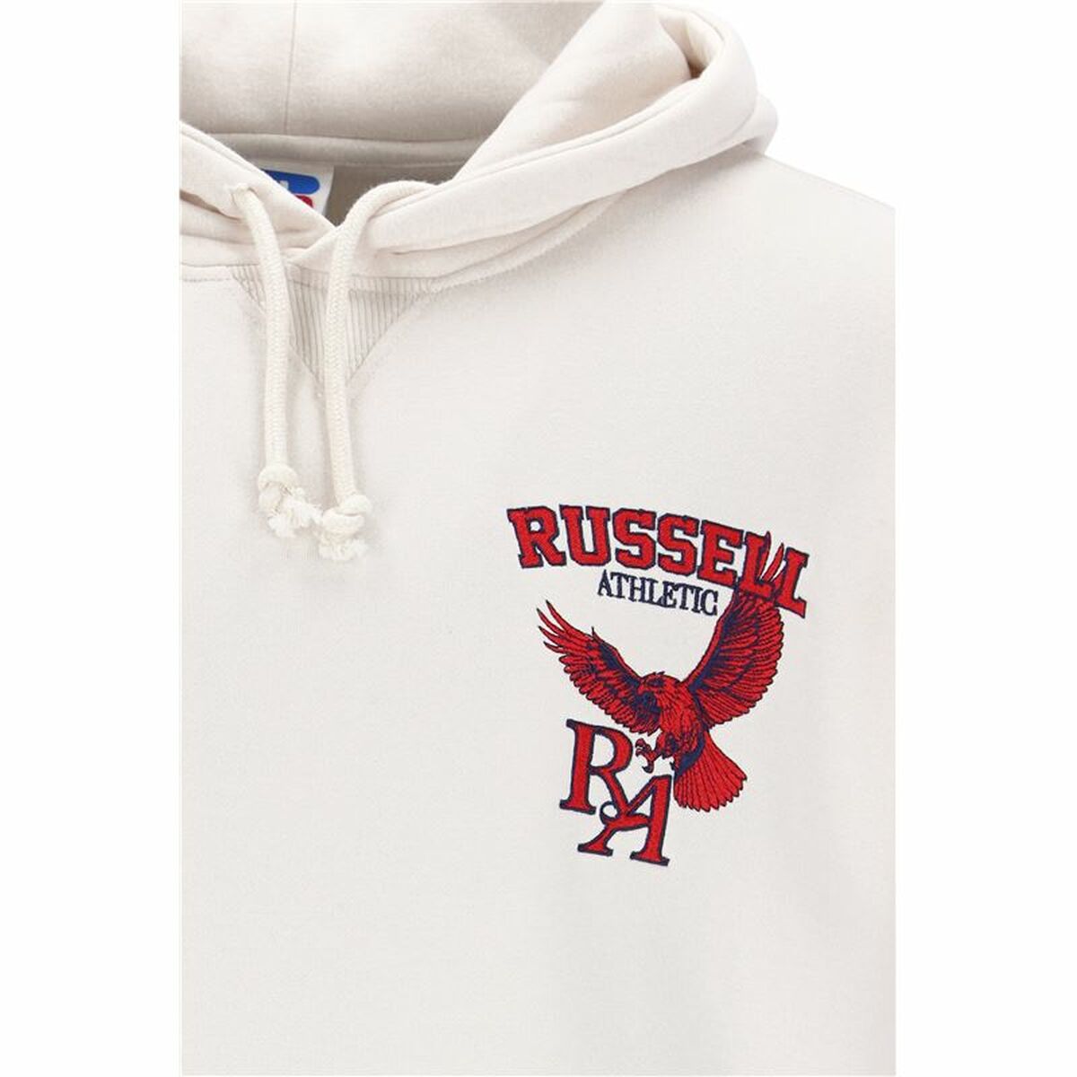 Tröja med huva Herr Russell Athletic Barry Vit - 2