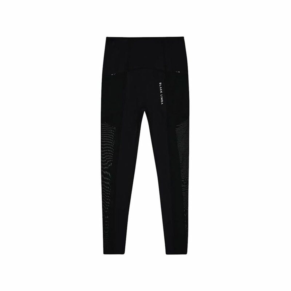 Sport-leggings, Dam Black Limba Skyline Mesh Svart