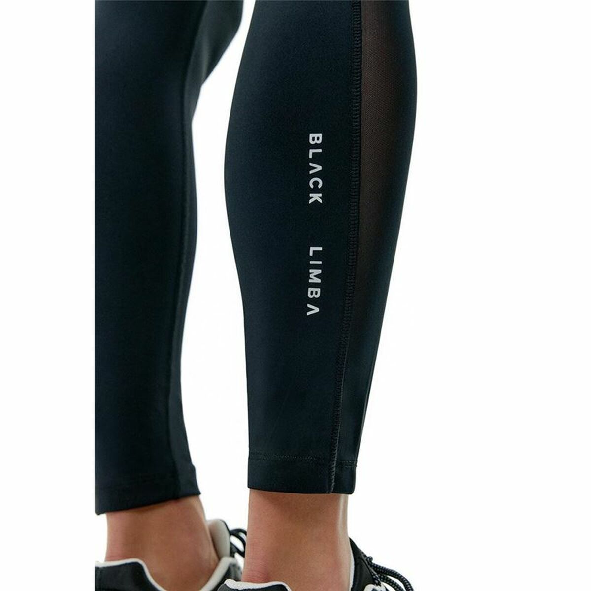 Sport-leggings, Dam Black Limba Skyline Mesh Svart - 4