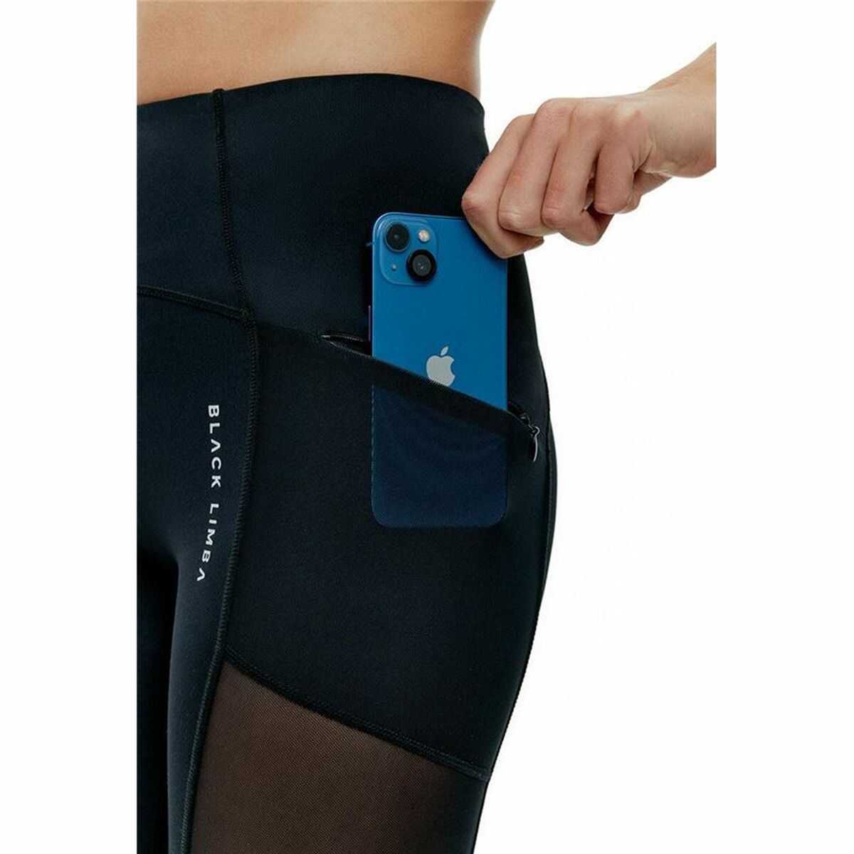 Sport-leggings, Dam Black Limba Skyline Mesh Svart - 6