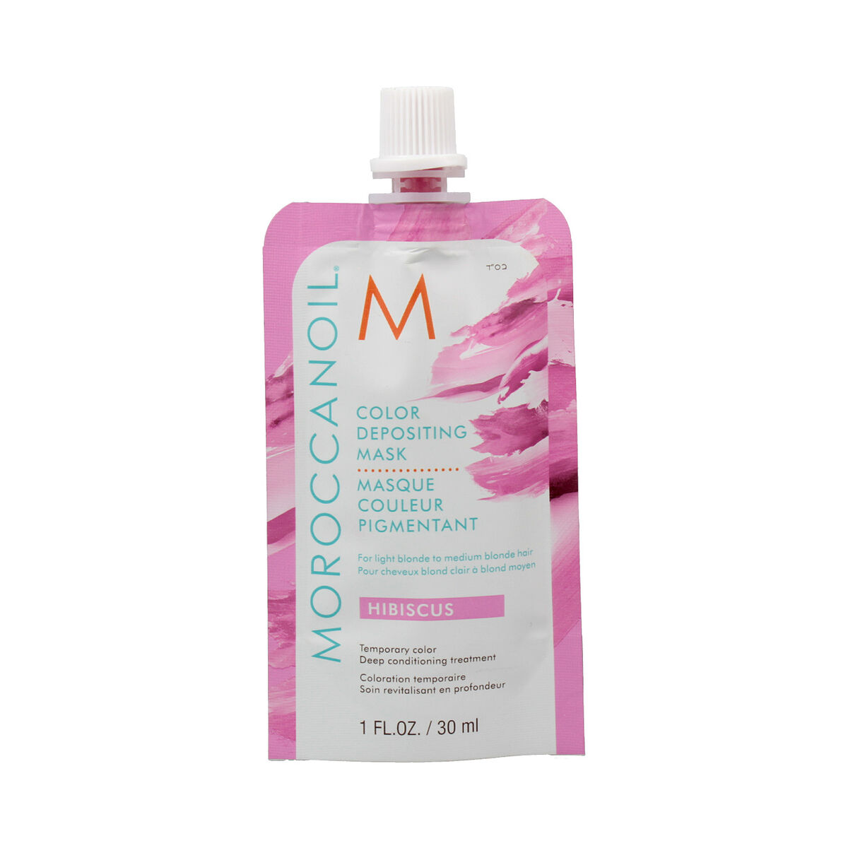 Hårinpackning Moroccanoil Depositing Hibiscus 30 ml - 2
