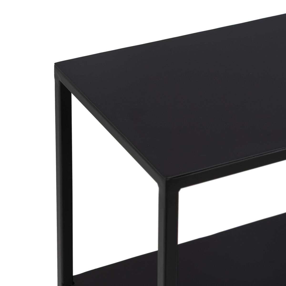 Mottagare Svart Naturell 122,5 x 22,5 x 75 cm - 6