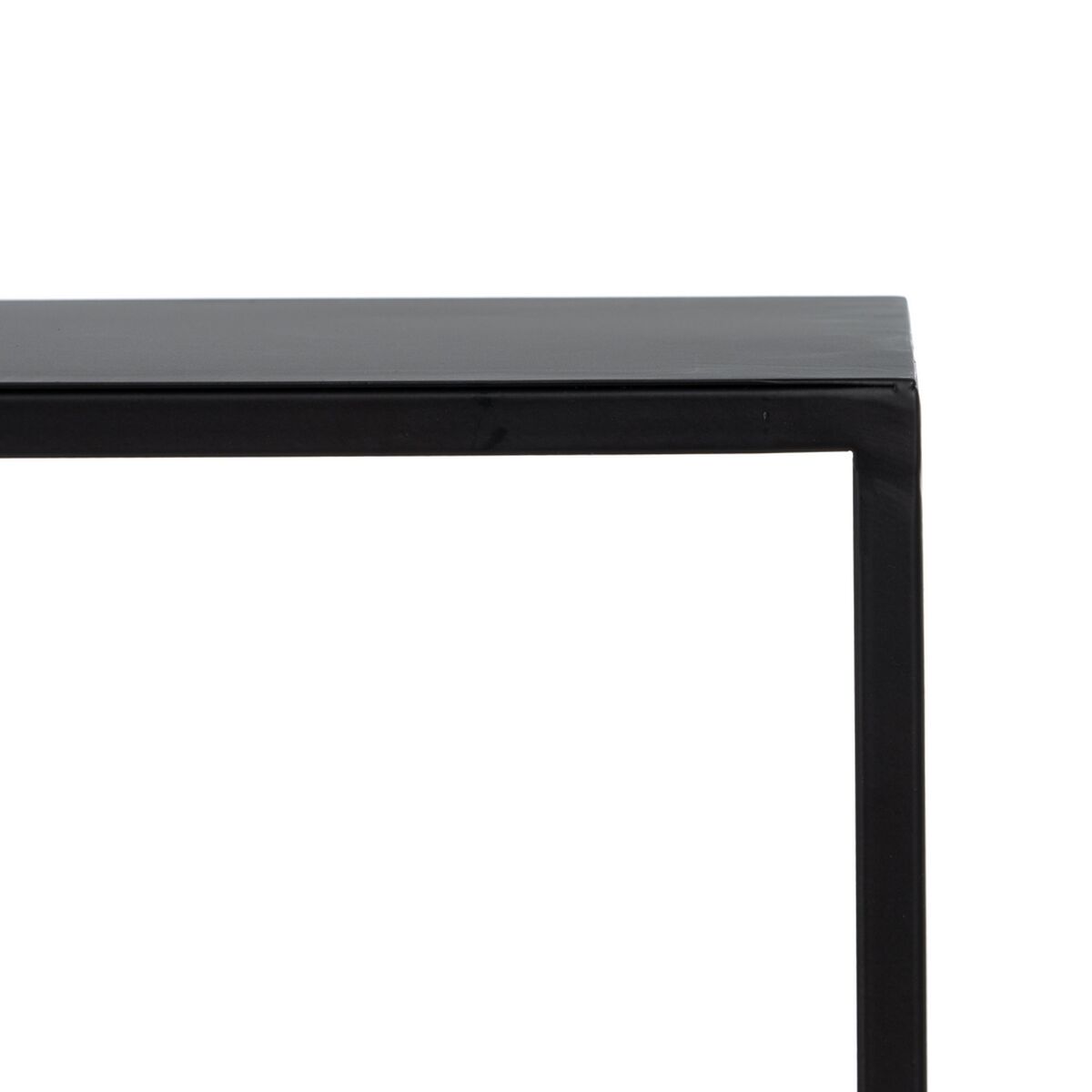 Mottagare Svart Naturell 122,5 x 22,5 x 75 cm - 4