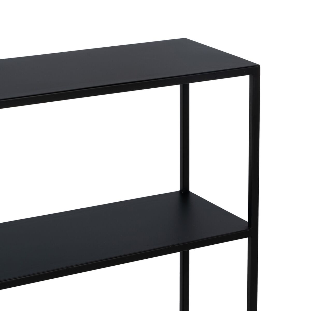 Mottagare Svart Naturell 122,5 x 22,5 x 75 cm - 7