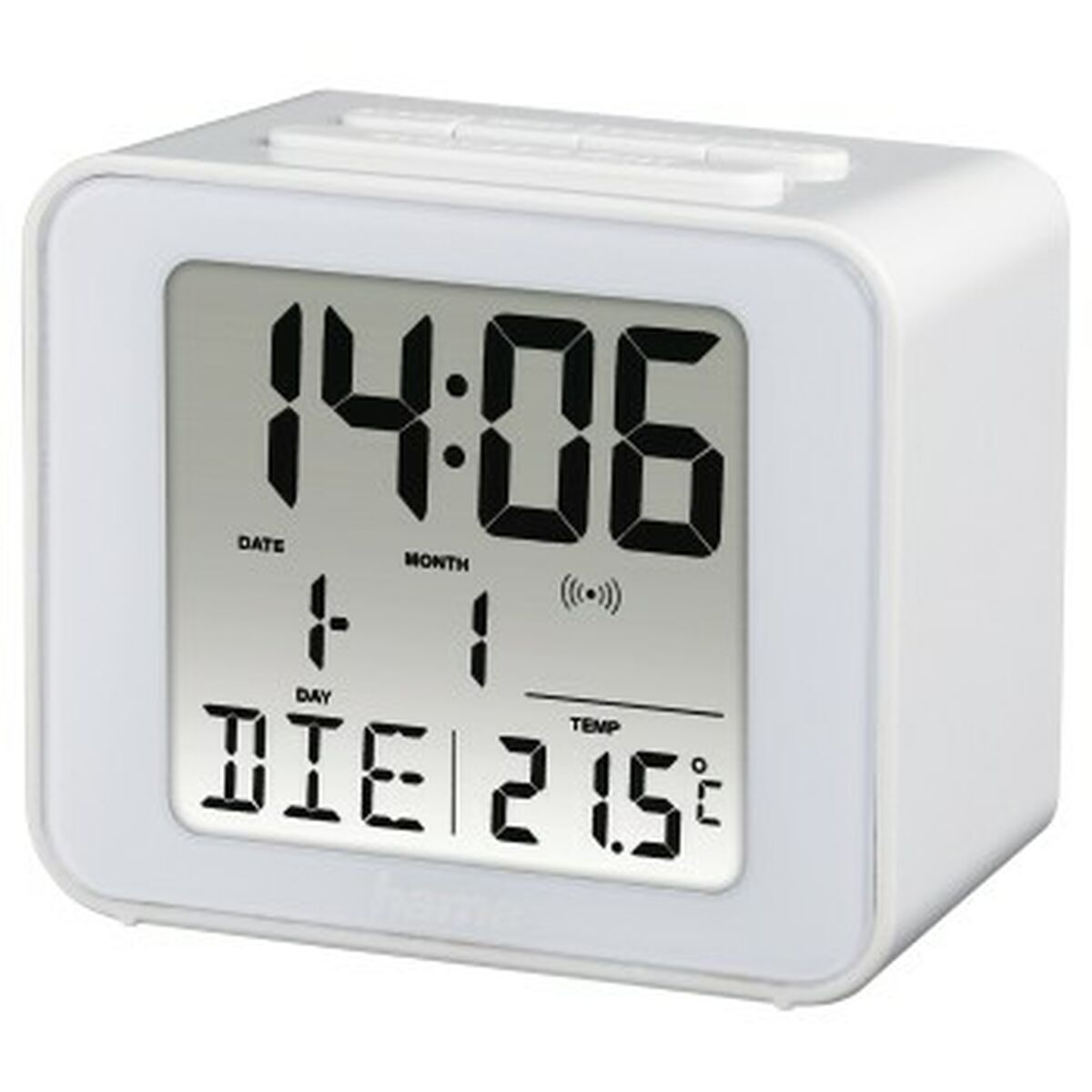 Väckarklocka Hama 00186305 Vit