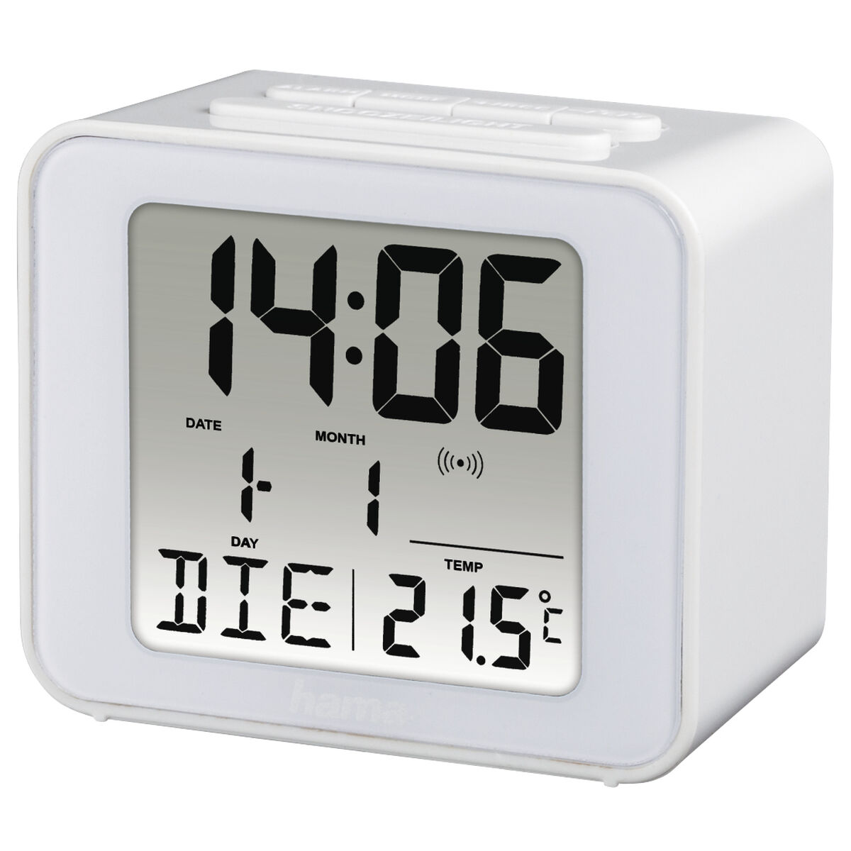 Väckarklocka Hama 00186305 Vit - 2