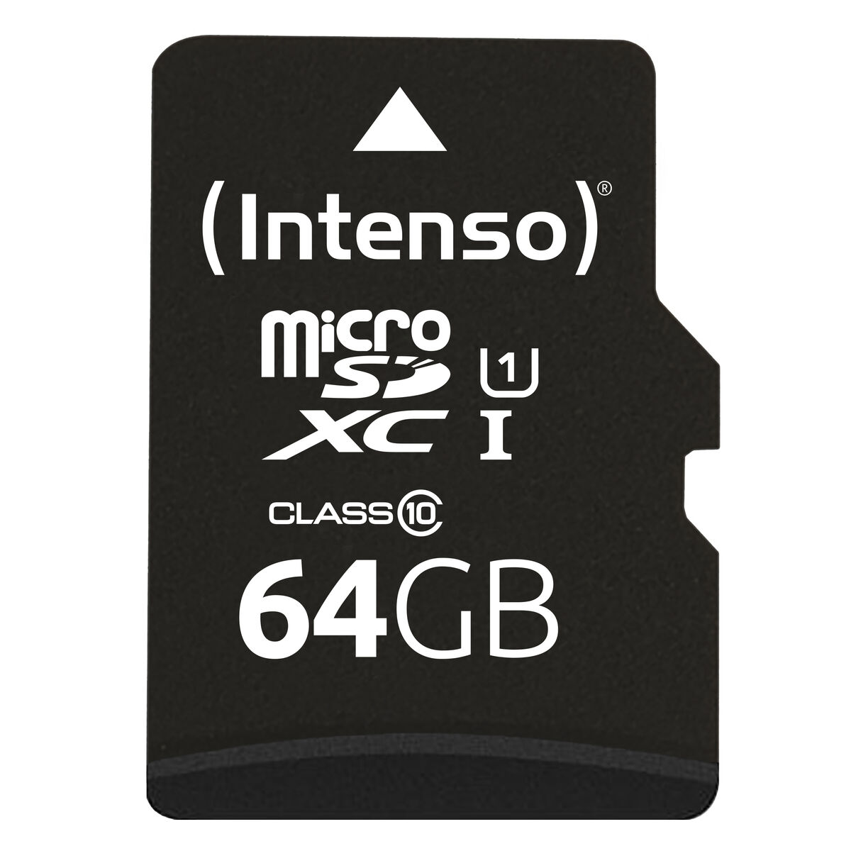 Micro-SD Minneskort med Adapter INTENSO 64 GB