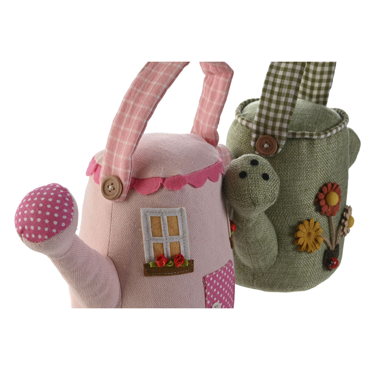 Dörrstopp Home ESPRIT Polyester 26 x 13 x 25 cm (2 antal) - 2