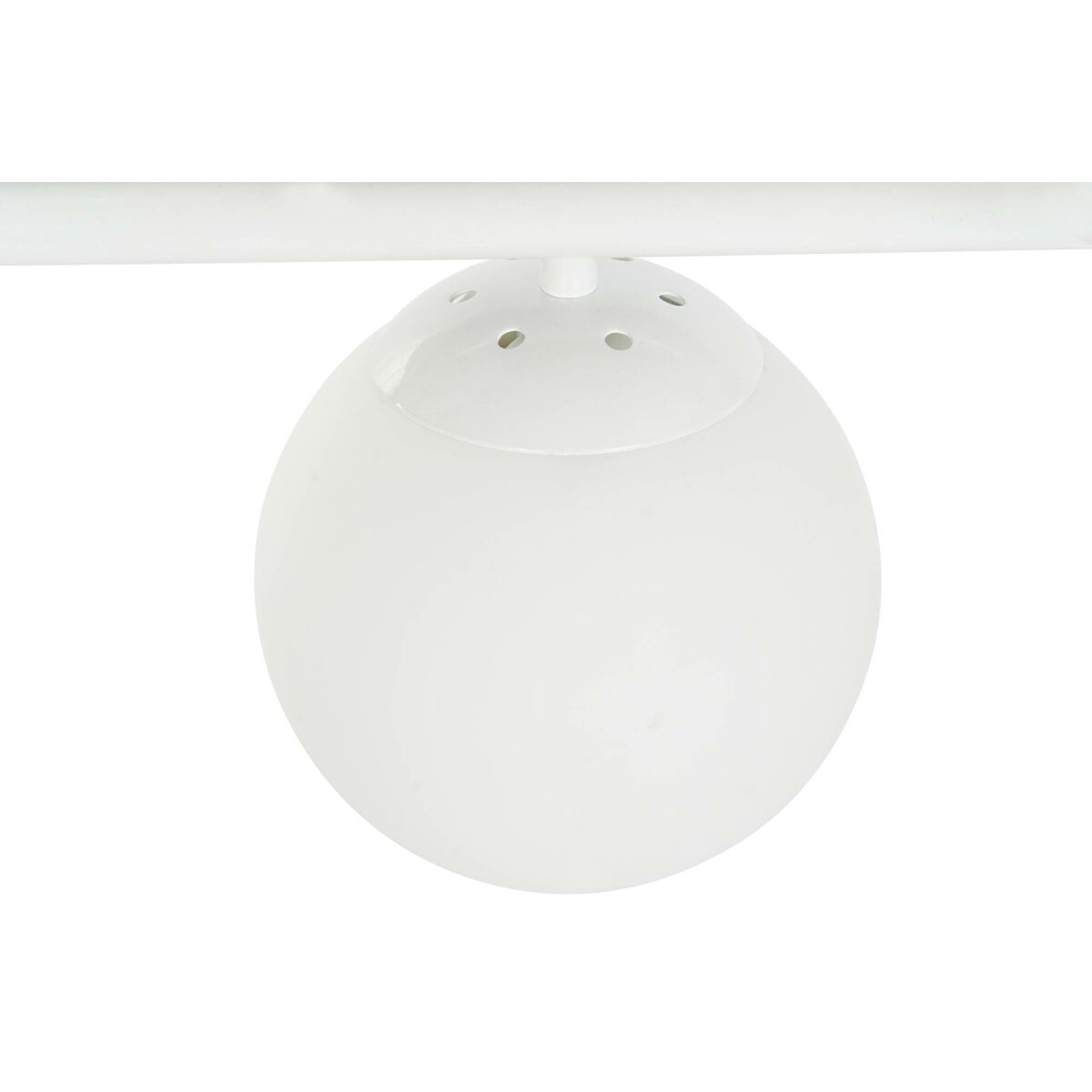 Taklampa DKD Home Decor 98 x 45 x 30 cm Glas Metall Vit 50 W - 11