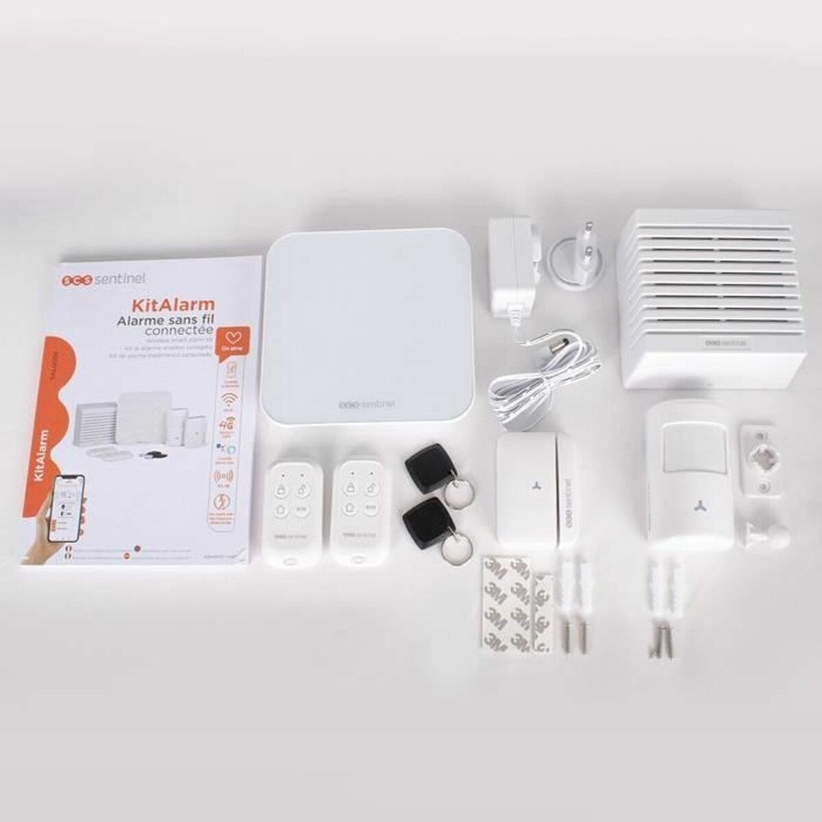 Larmsystem SCS SENTINEL KitAlarm Wi-Fi 4G 8 Delar - 3