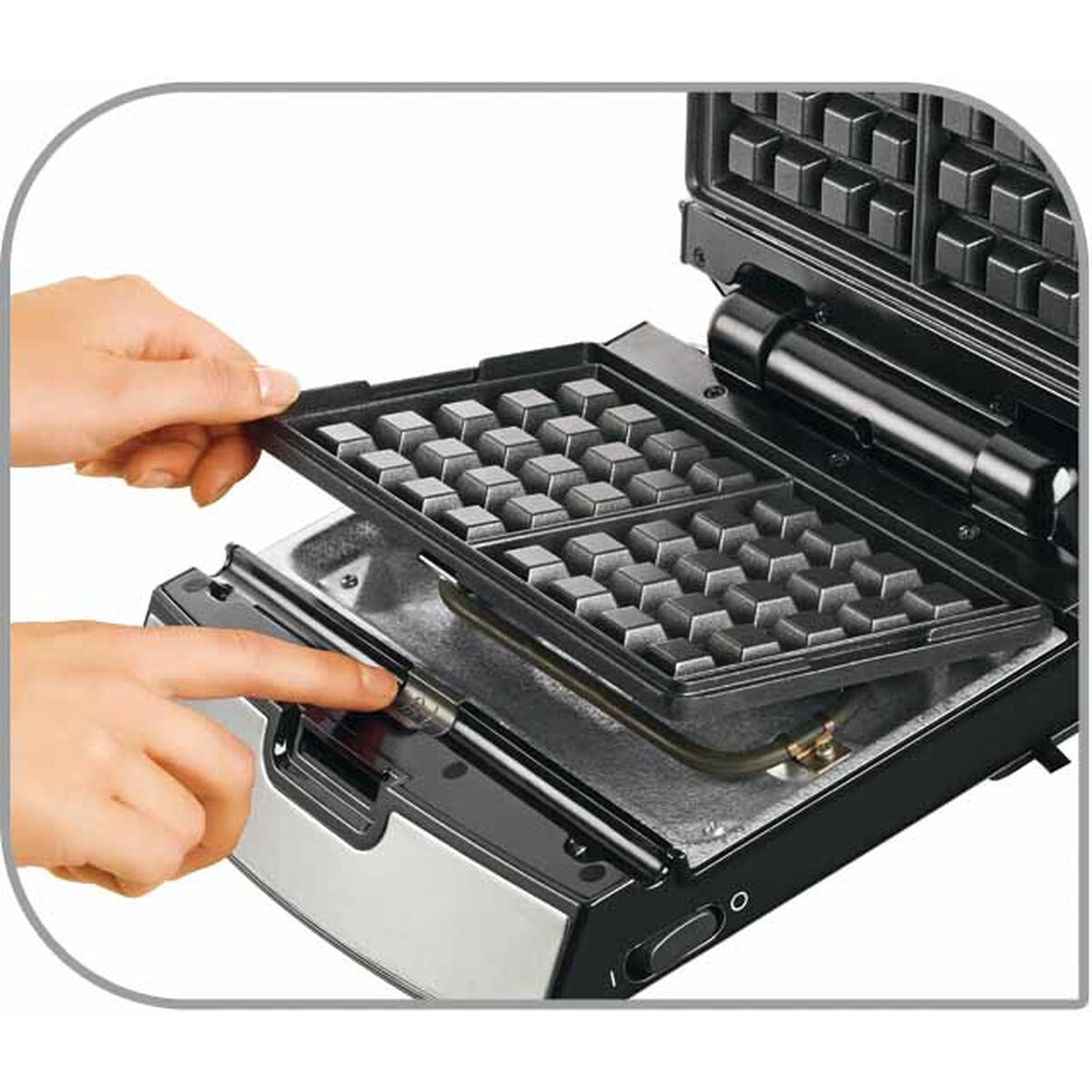 Smörgåsmaskin Tefal SW854D16 Svart 700 W - 7