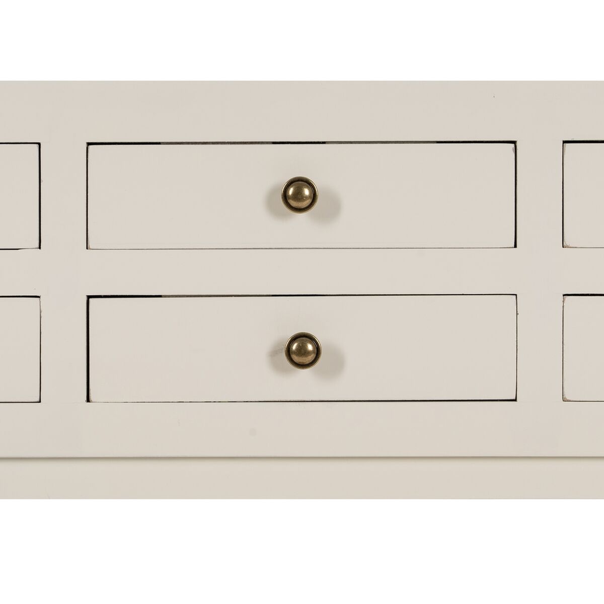 Konsol Vit Granträ Trä MDF 85 x 26 x 85 cm - 6