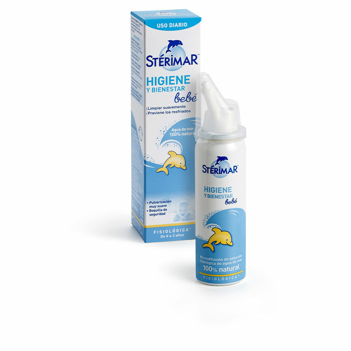 Nässpray Stérimar Higiene Y Bienestar Bebé 50 ml