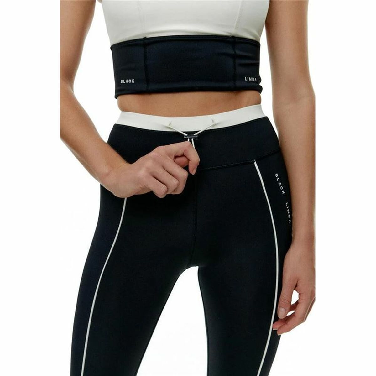Sport-leggings, Dam Black Limba Streetflex Svart - 4