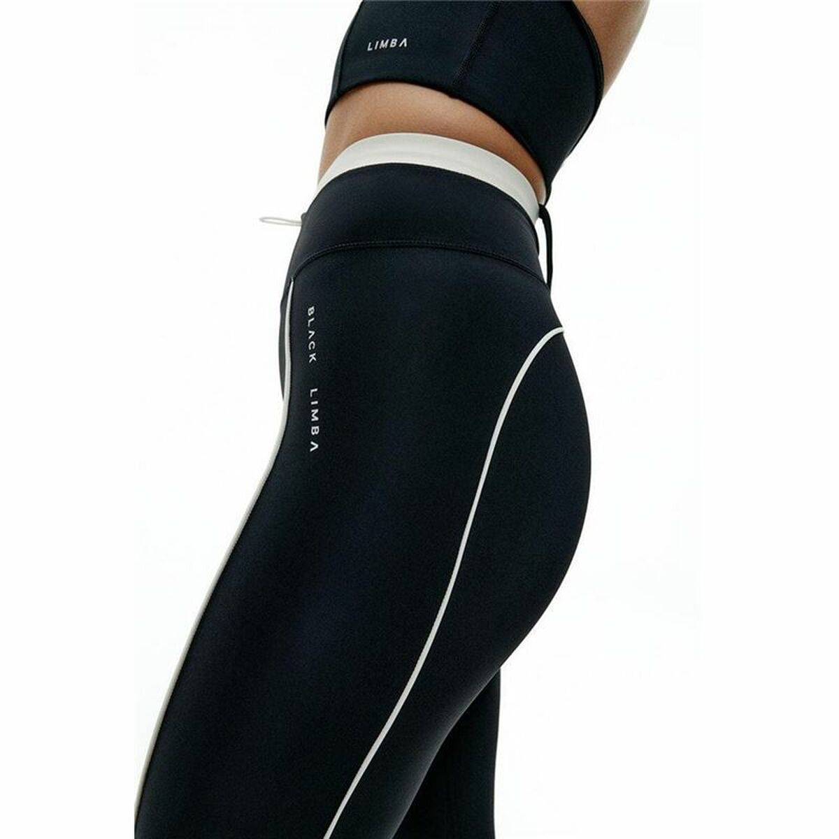 Sport-leggings, Dam Black Limba Streetflex Svart - 6