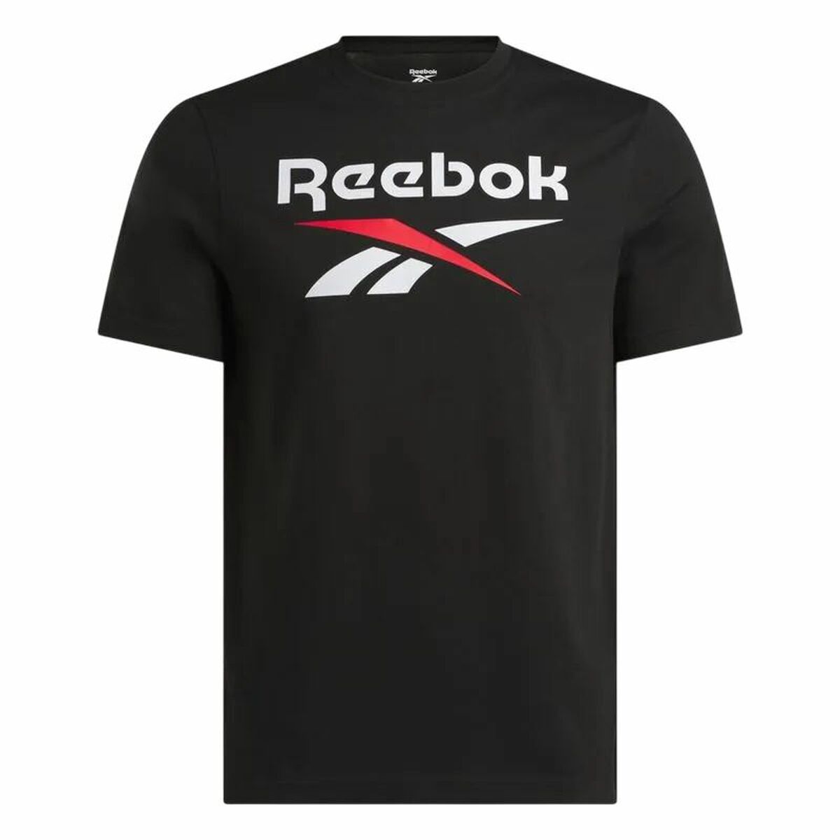 T-shirt med kortärm Herr Reebok Identity Big Svart