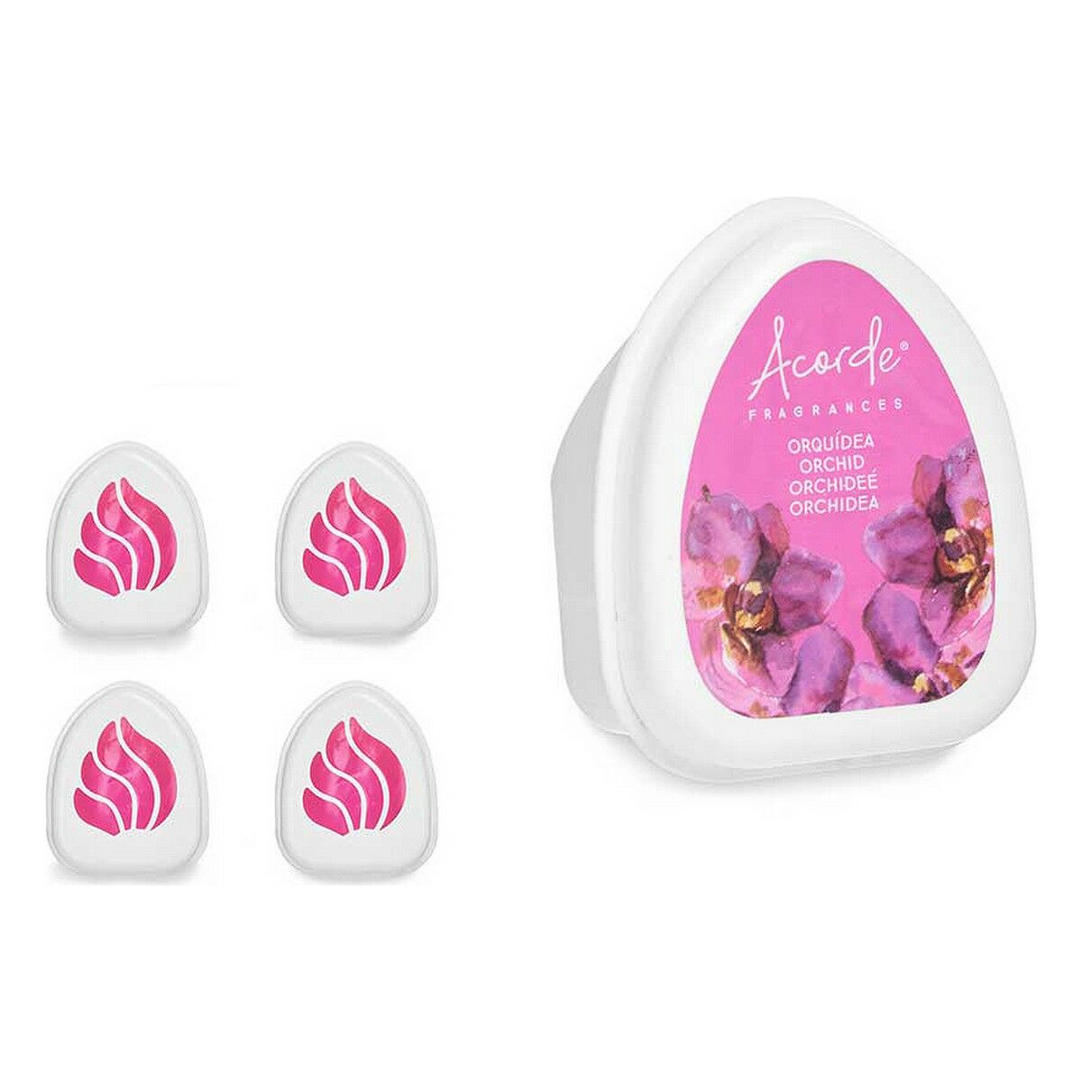 Set med luftfräschare Acorde Orkidé 50 g (12 antal) - 2