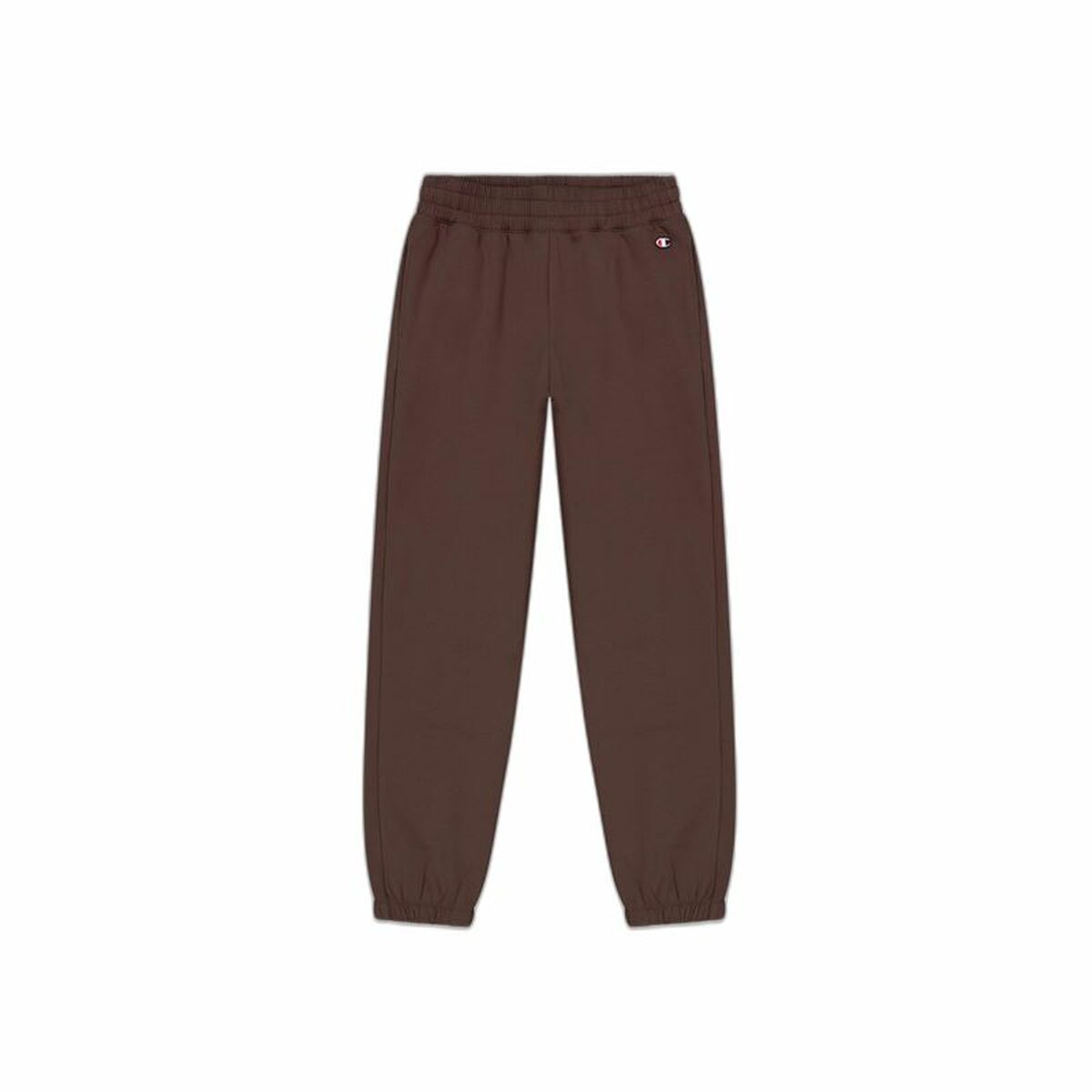 Långa träningsbyxor Champion Elastic Cuff Legacy Brun Kvinna - 5