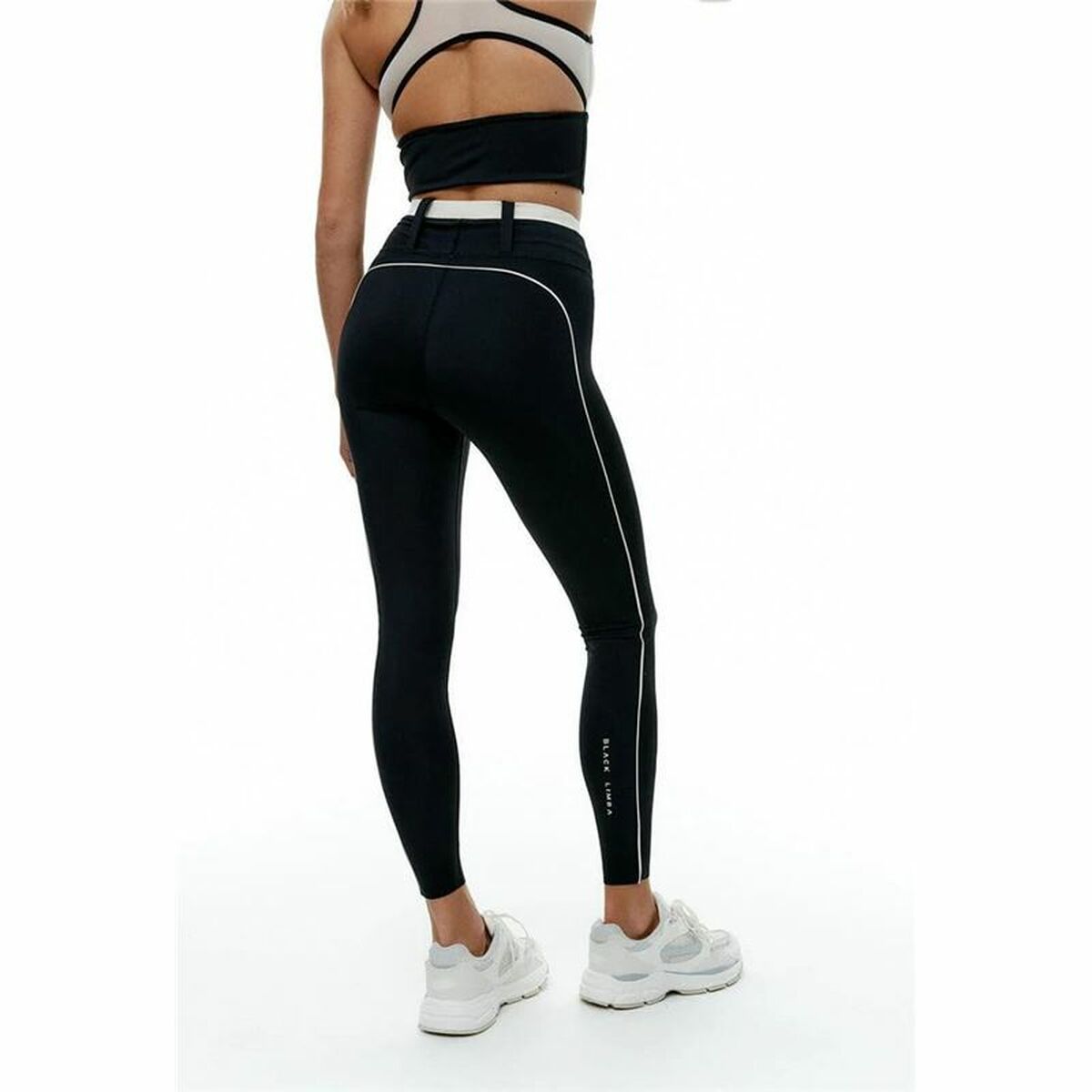 Sport-leggings, Dam Black Limba Streetflex Svart - 3