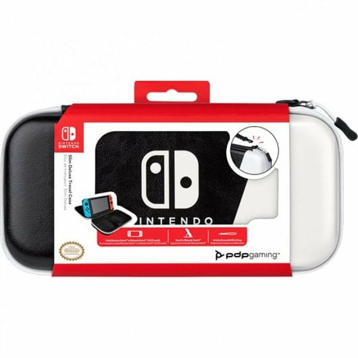 Fall till Nintendo Switch PDP 500-218-EU-BW Svart - 4