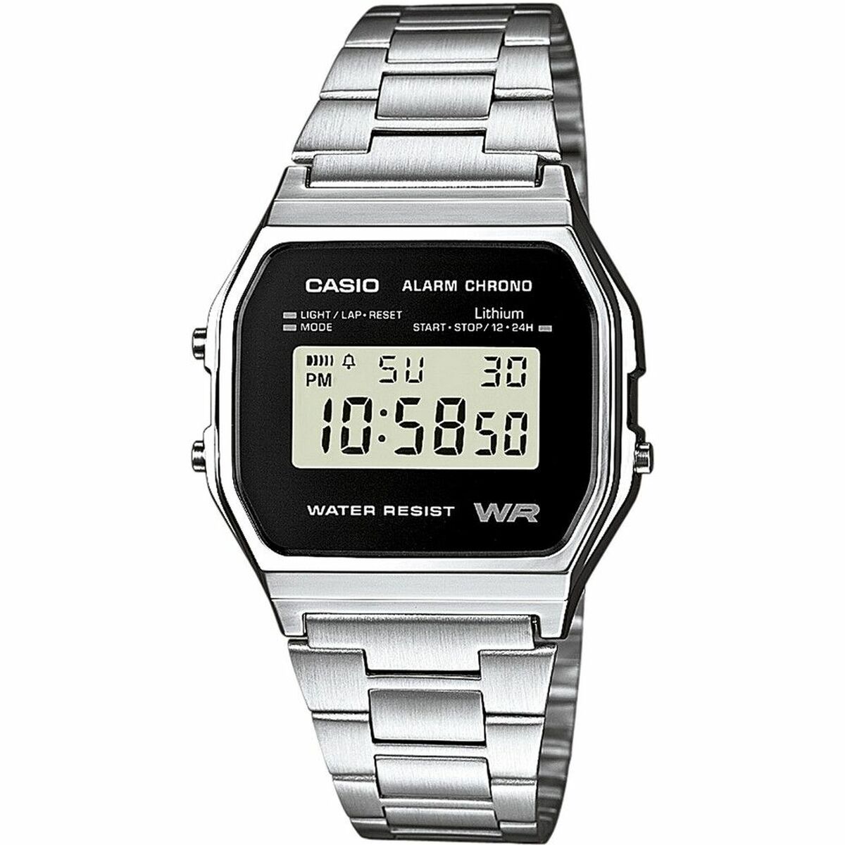 Damklocka Casio ICONIC - BLACK (Ø 33 mm)