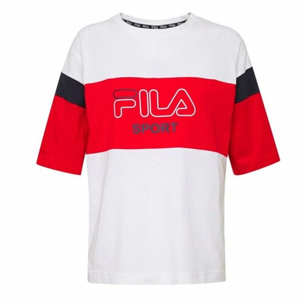 T-shirt med kortärm Dam Fila Lalette Sport Vit - 3