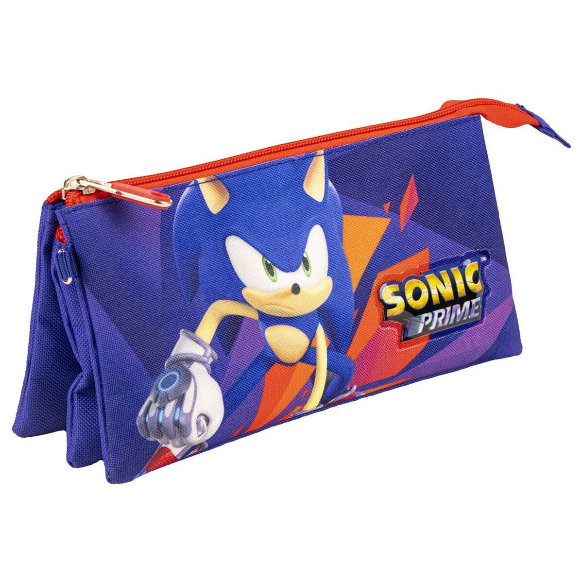 Tredubbel Carry-all Sonic Purpur 22,5 x 2 x 11,5 cm - 6