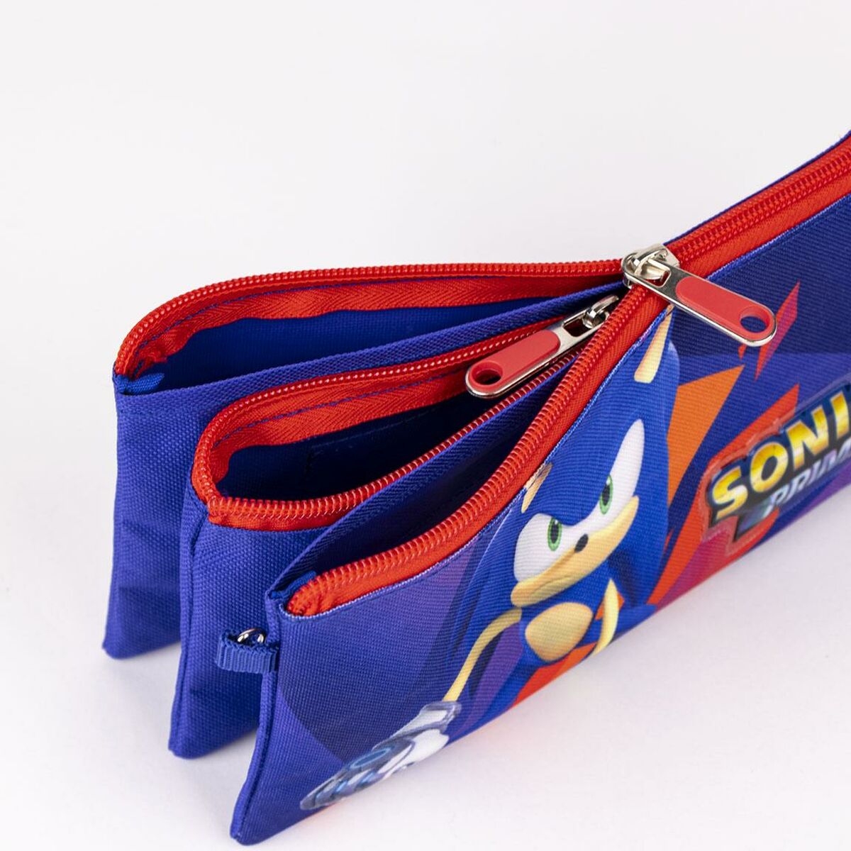 Tredubbel Carry-all Sonic Purpur 22,5 x 2 x 11,5 cm - 10