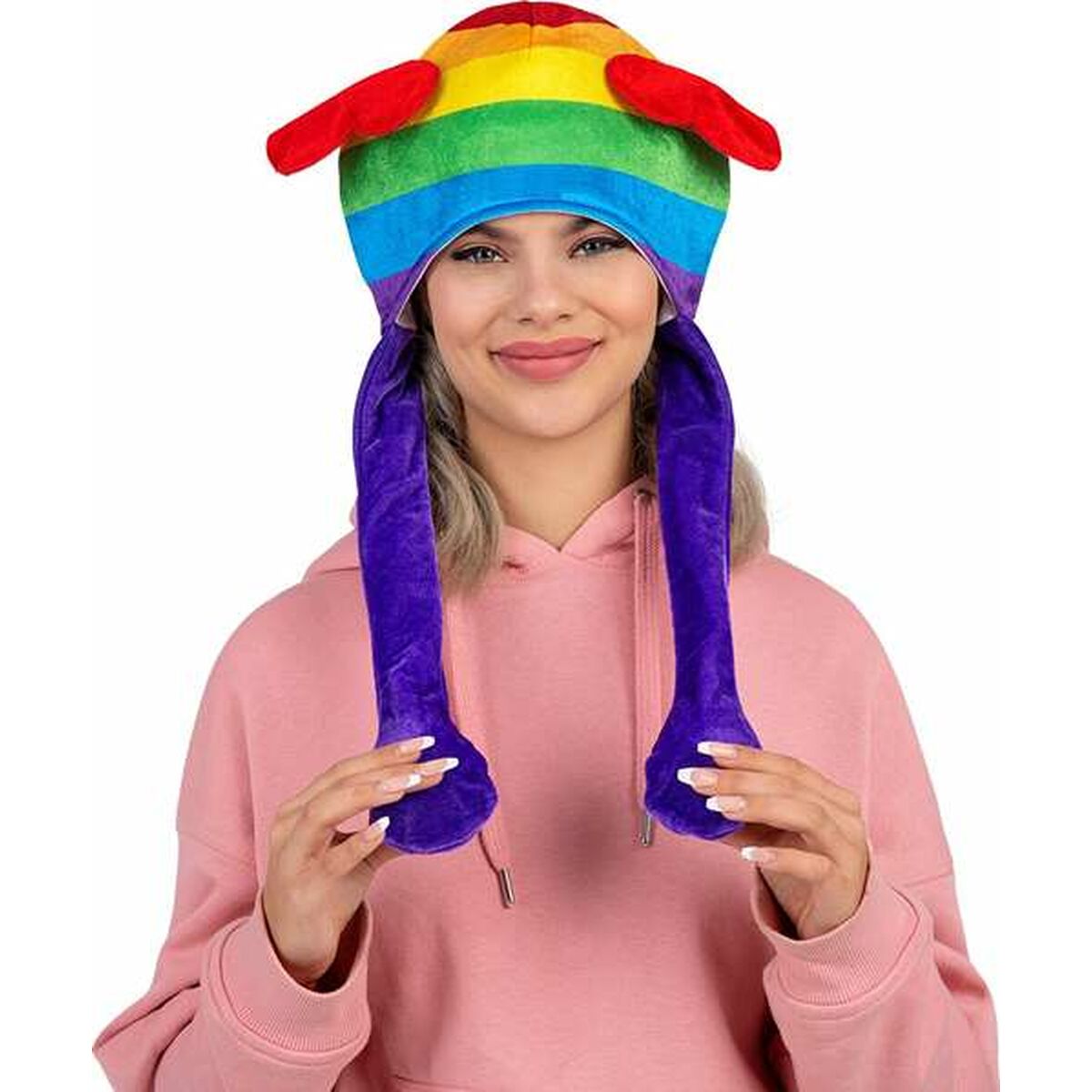 Hatt My Other Me Regnbåge One size - 5