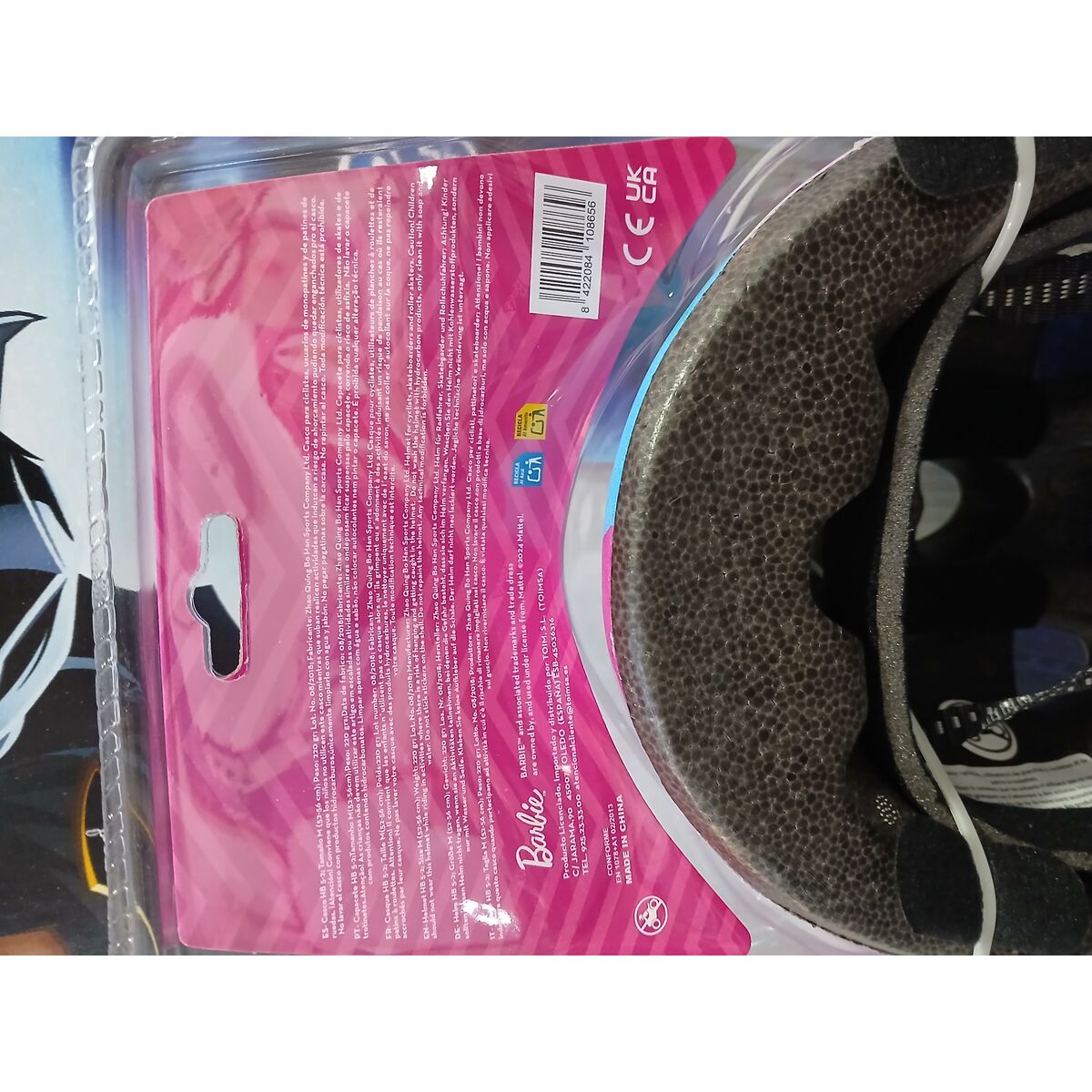 Cykelhjälm för barn Barbie Barbie Rosa 52-56 cm - 3