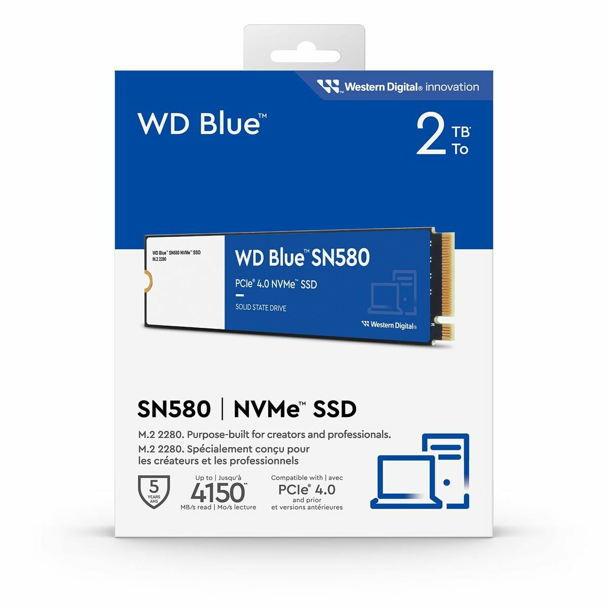 Hårddisk Western Digital WDS200T3B0E TLC 2 TB SSD - 2