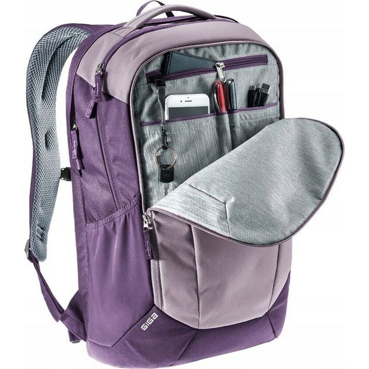 Ryggsäck Deuter Giga City 28 l Violett 28 L - 3