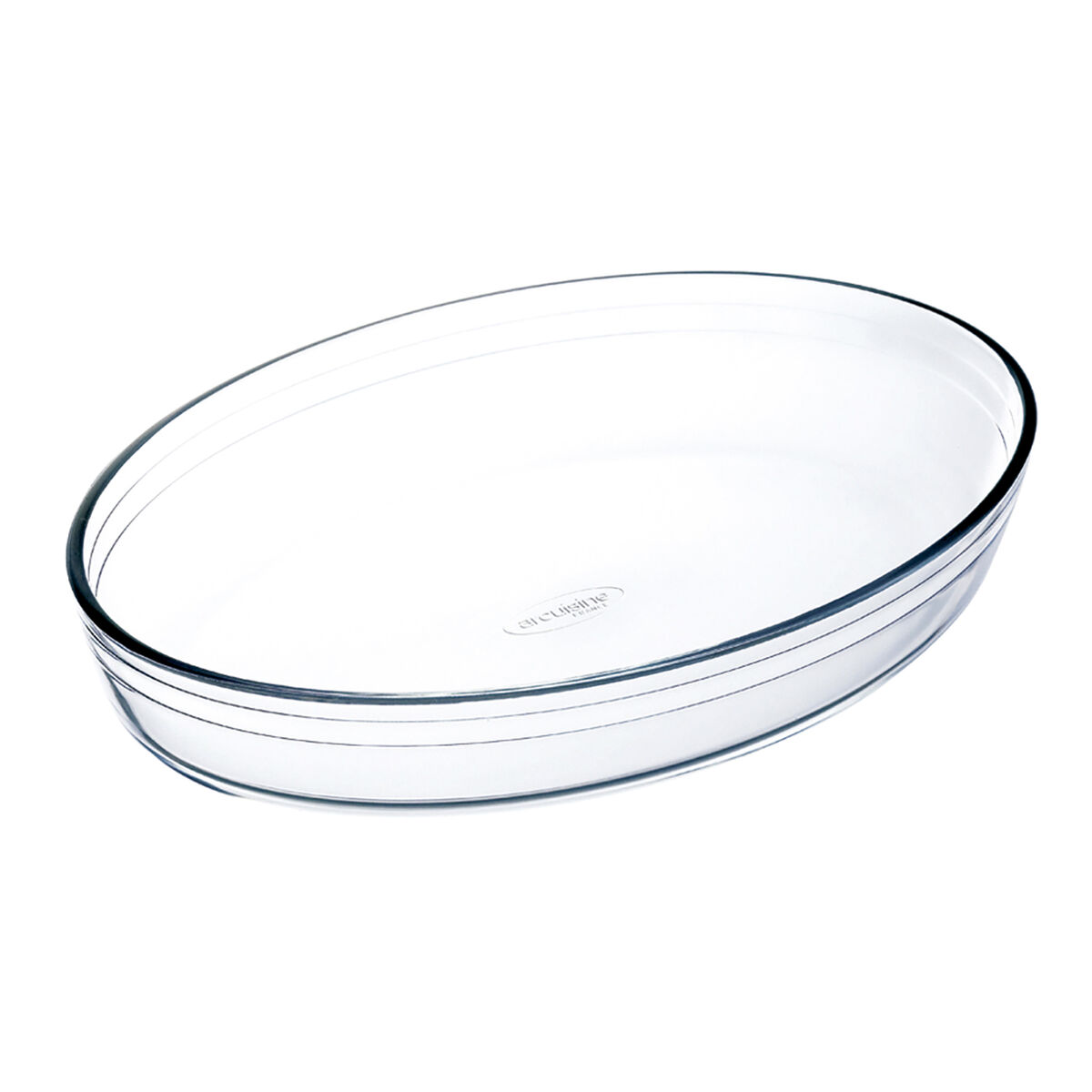 Ugnsform Ô Cuisine Ocuisine Vidrio Transparent Glas Oval 26,2 x 17,9 x 6,2 cm (6 antal) - 3